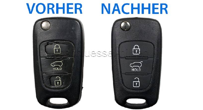 Autoschlüssel geeignet für Dacia bestellen, günstig